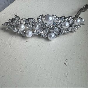 Bridal hair barrette